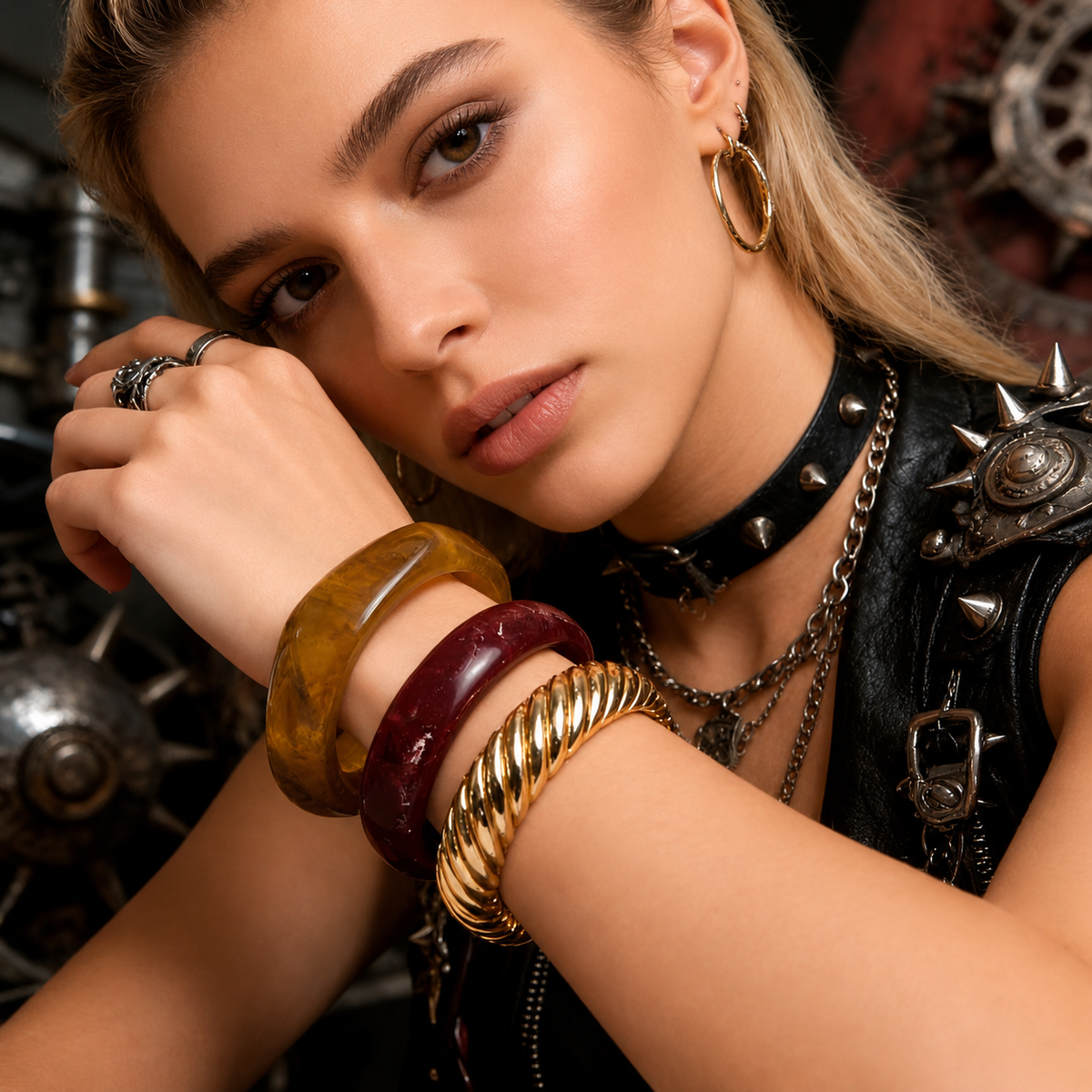 Autumn Luxe Bracelet Stack