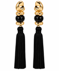 Bordeaux Tassel Drops