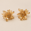 Champagne Bloom Earrings