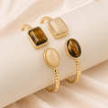 Golden Earth Cuff Braclet