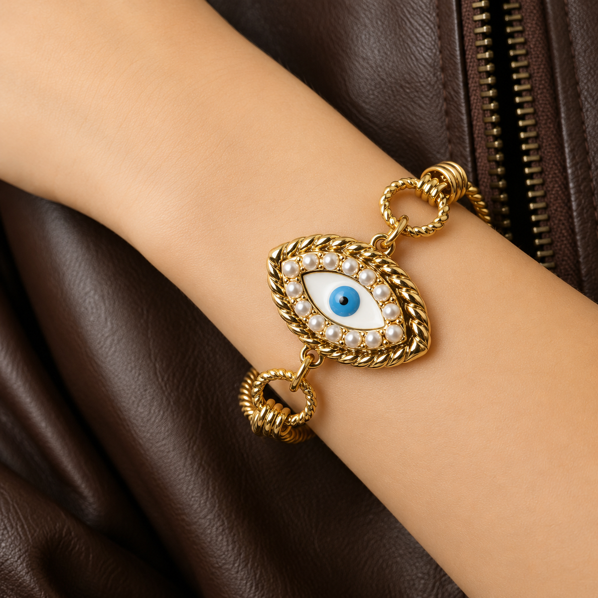 Golden Gaze Bracelet