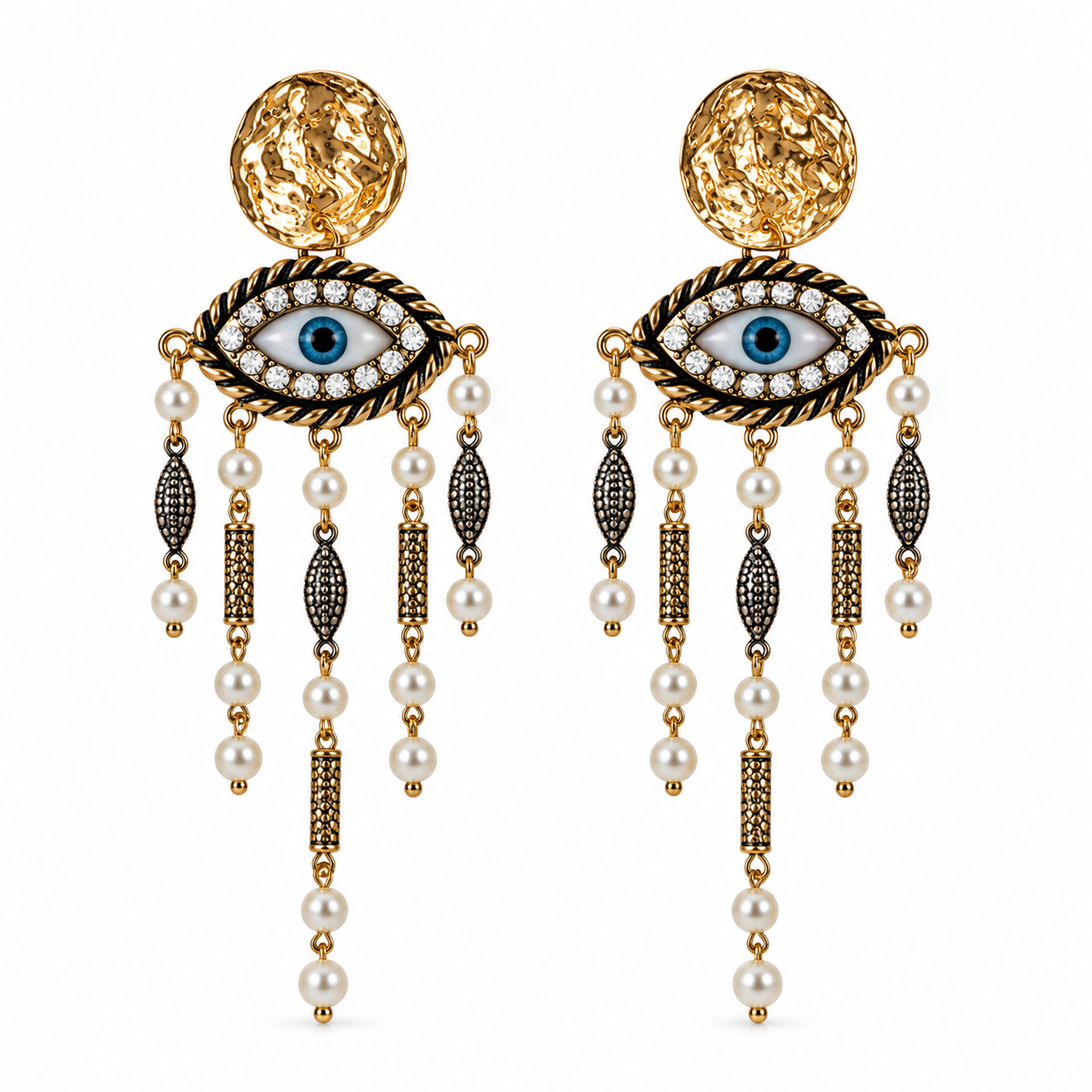 Golden Gaze Earrings
