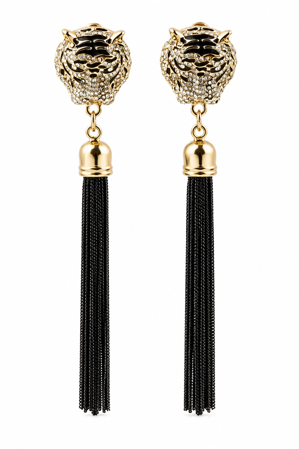Midnight Tigress Earrings